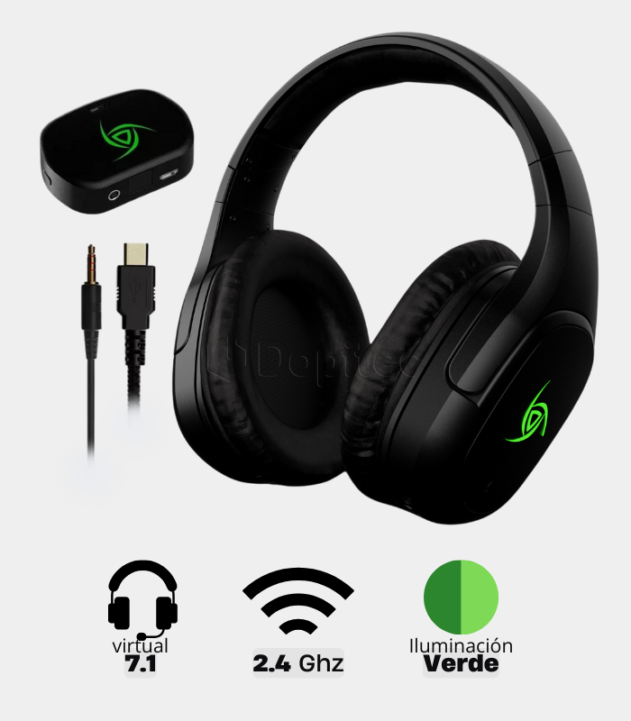 Audifono VSG Gravity Stereo - 7.1 Negro
