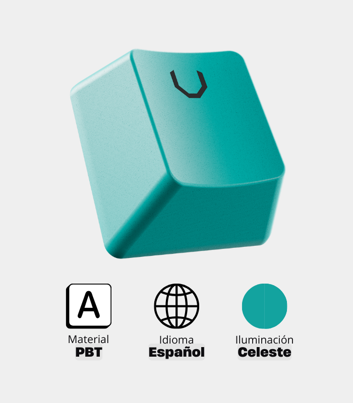 Keycaps VSG Stardust Español Azul (Neptune)