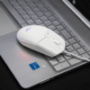 Combo Vifrozt Mouse Gamer + Mousepad Valhala 3XL 120x60 cm Blanco - Imagen 5