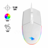 Combo Vifrozt Mouse Gamer + Mousepad Valhala 3XL 120x60 cm Blanco - Imagen 3
