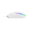 Combo Vifrozt Mouse Gamer + Mousepad Valhala 3XL 120x60 cm Blanco - Imagen 6