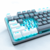 Combo Aula Teclado F3287 Blanco/Gris + Mouse F820 - Imagen 7