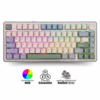 Teclado Mecánico Aula F75 RGB Beige/Blue/Green EN