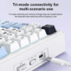 Teclado Mecánico Aula F75 Max RGB Blanco/Azul/Azul Oscuro EN - Imagen 4