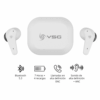 Auricular VSG Aureus TWS Bluetooth 5.3 In-Ear Blanco - Imagen 3