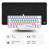 Combo Vifrozt Teclado + Mouse + Mousepad, Blanco