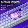 Teclado Magnético Aula Hero 68 He RGB Morado EN - Imagen 13