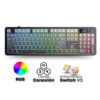 Teclado Mecánico Aula F108 Pro RGB Negro Degradado EN