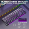 Teclado Mecánico Aula S98 Pro RGB Negro Degradado EN - Imagen 6