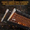 Teclado Magnético Attack Shark R68 He Black Carbon EN - Imagen 6