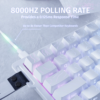 Teclado Magnético Attack Shark X68 He White Contor Line EN - Imagen 7