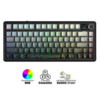 Teclado Mecánico Aula F75 Max RGB Black Contor Line EN