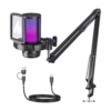 Microfono + Brazo Maono DGM20S ENC RGB Black